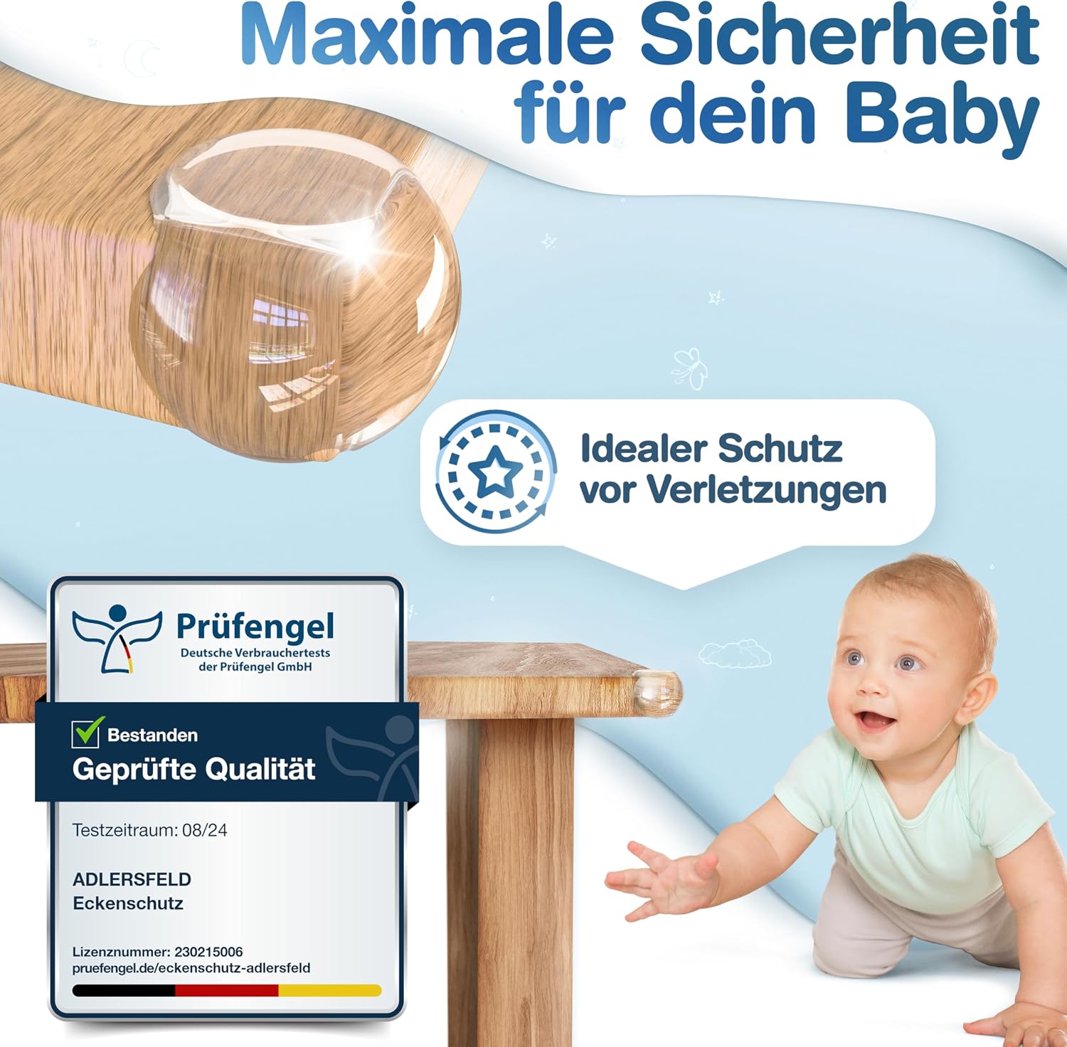 Detalle 2 de Adlersfeld Kantenschutz Baby 6 Stück