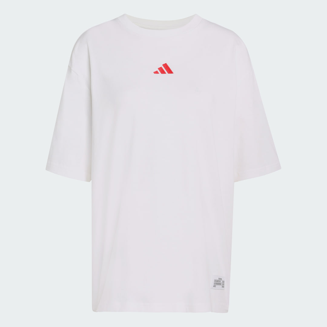 Detalle 2 de Camiseta estampada holgada Mini Embroidery de Adidas