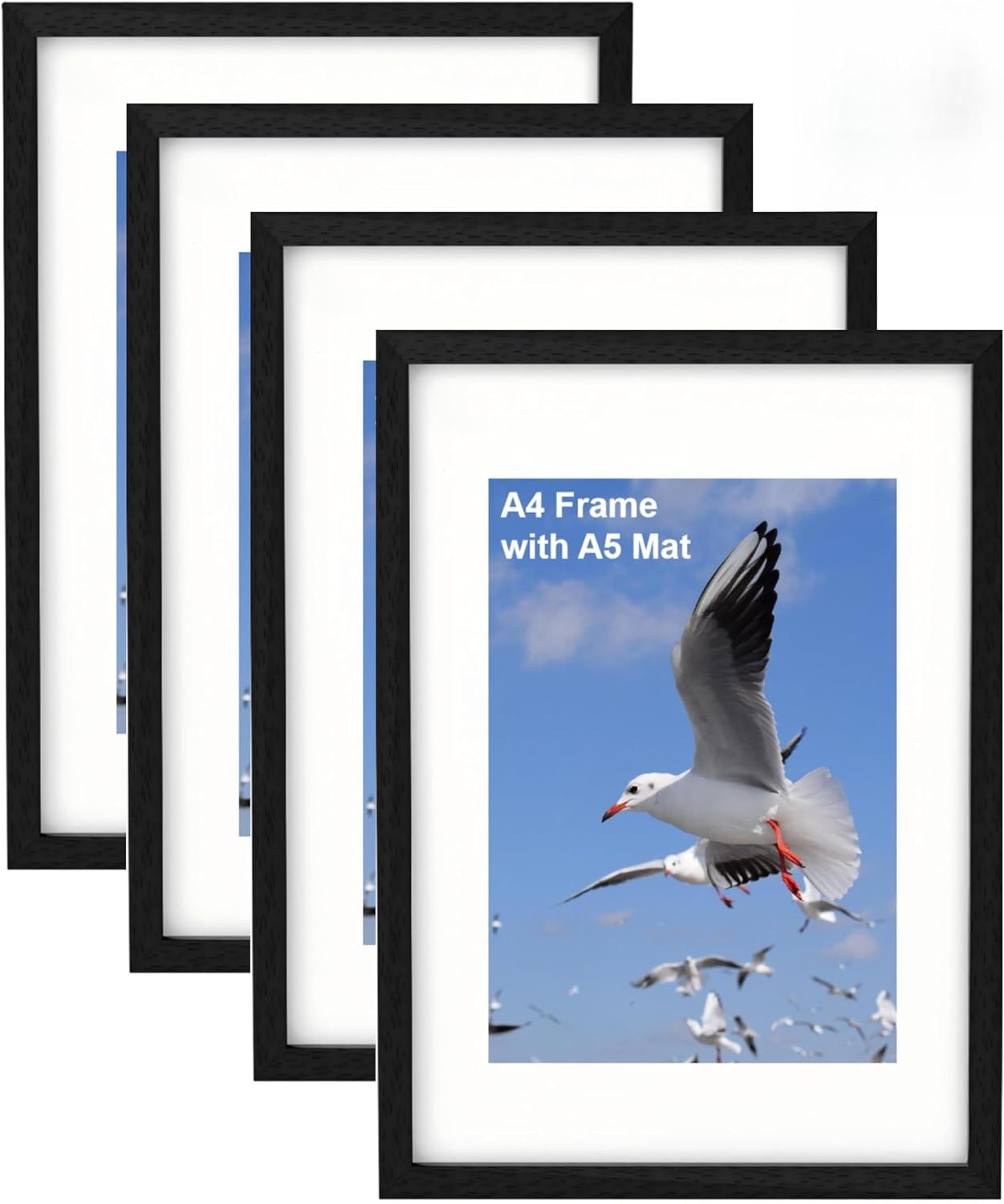 Detalle de A4 Pink picture frame set for A4