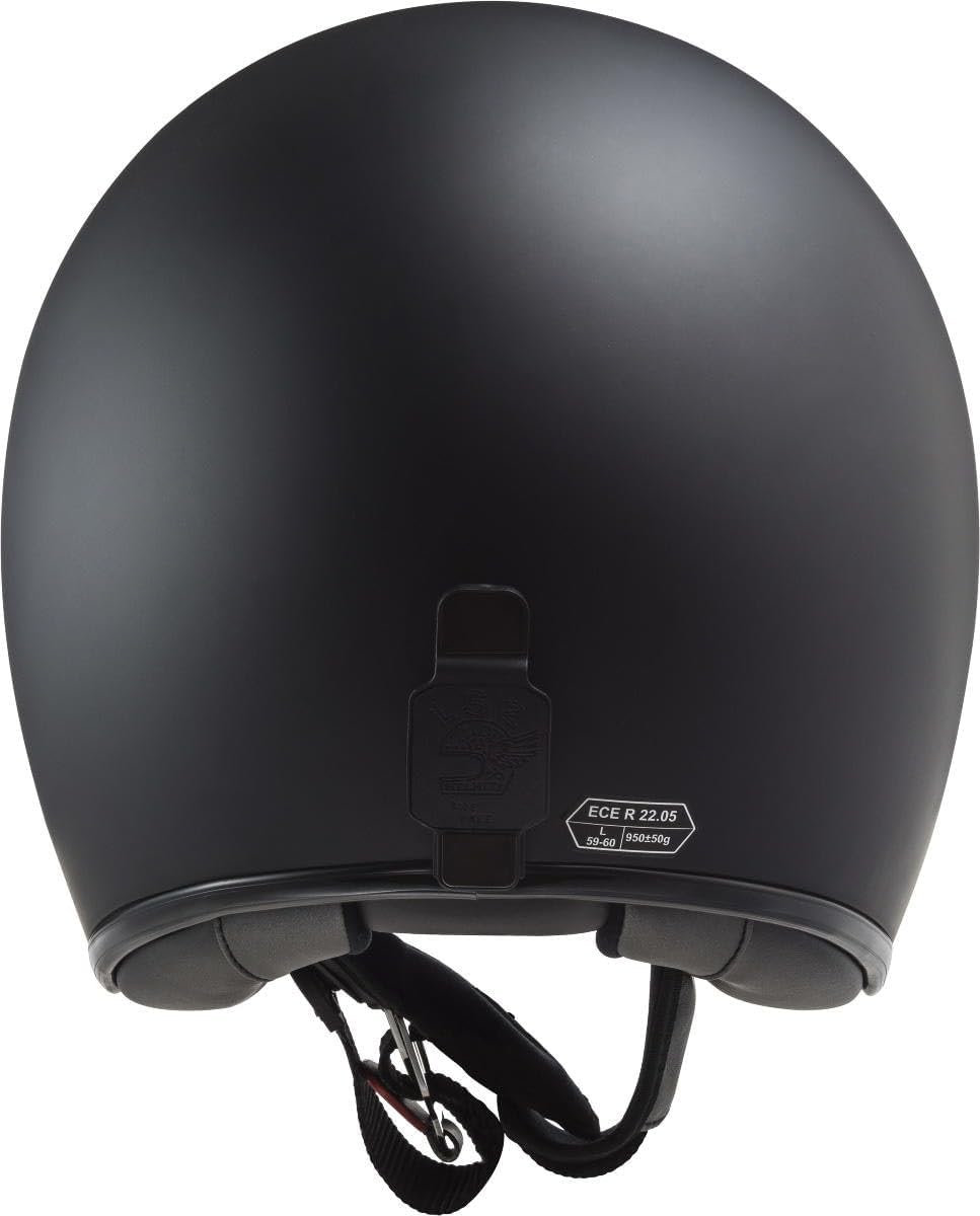 Thumbnail 2 de LS2 OF601 BOB – otwarty kask motocyklowy HPFC, matowa czerń, XS