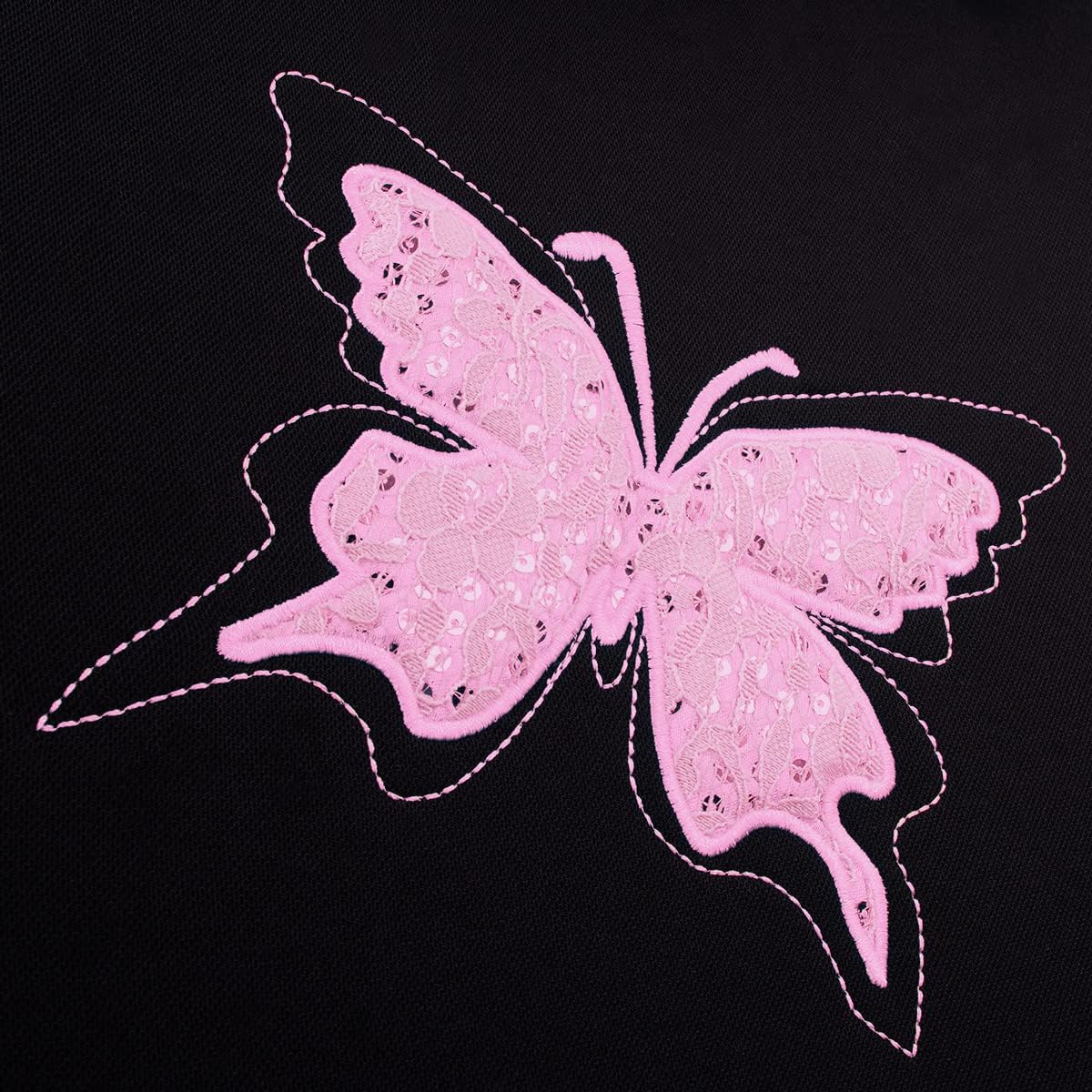 Thumbnail 5 de Flying Banner Butterfly Car Seat Covers (Lace, Pink) – Universal Rear Bench Split, Full Set