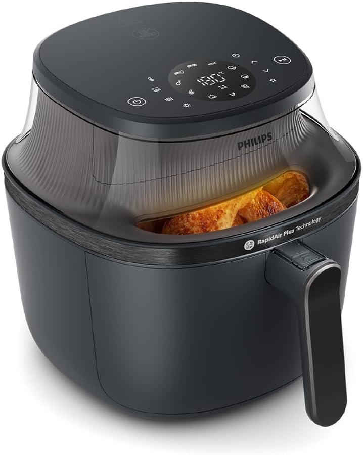 Thumbnail 2 de Philips Airfryer Serie 3000: Friggitrice ad aria da 6,2 L con finestra e 16 programmi