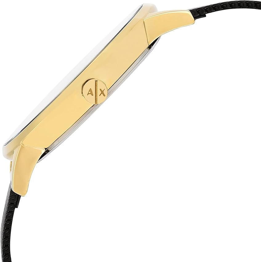 Detalle de Armani Exchange Orologio 36 mm oro rosa y blanco