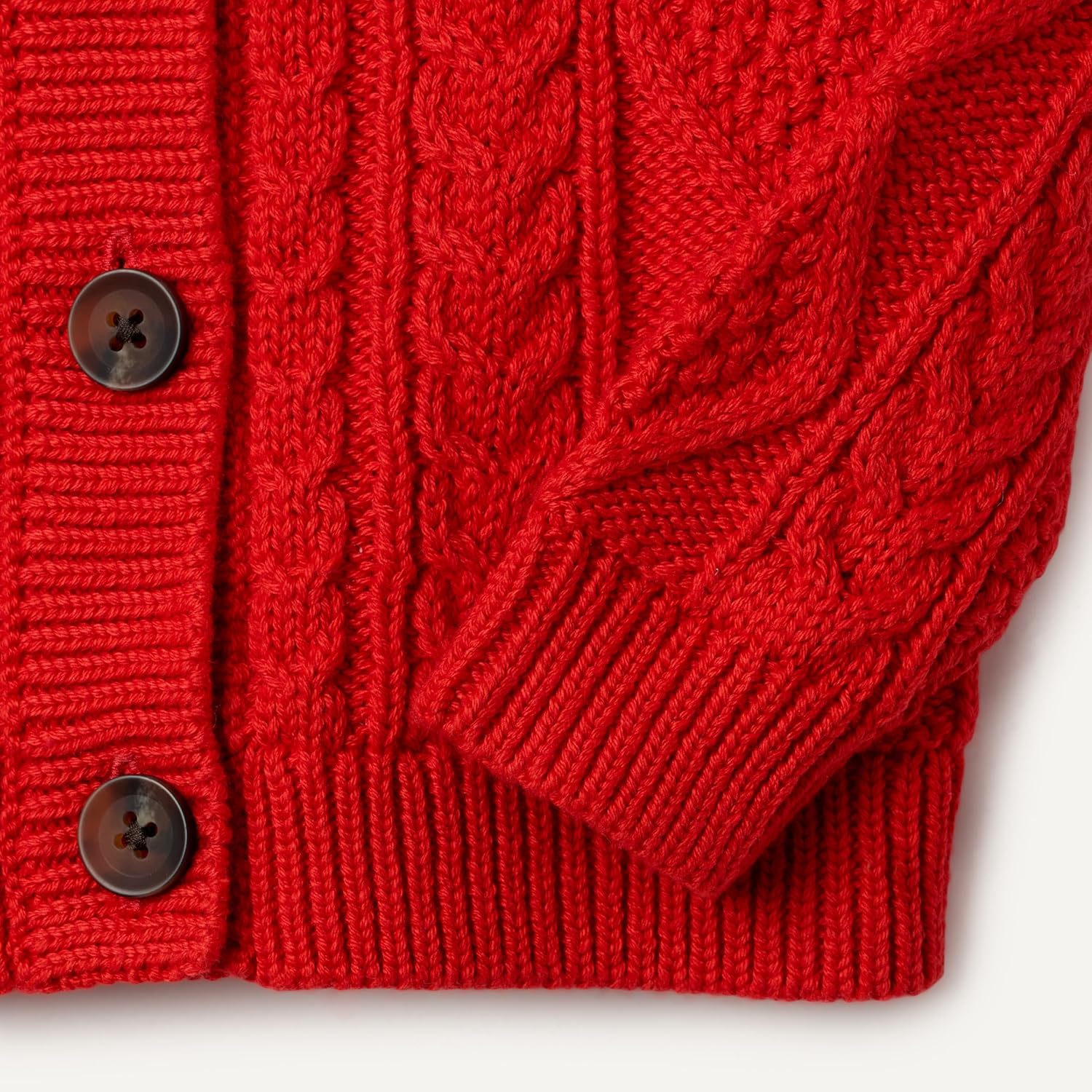 Thumbnail 3 de Amazon Essentials x Sofia Grainge Unisex Toddlers & Babies Cable Knit Fisherman Cardigan Sweater