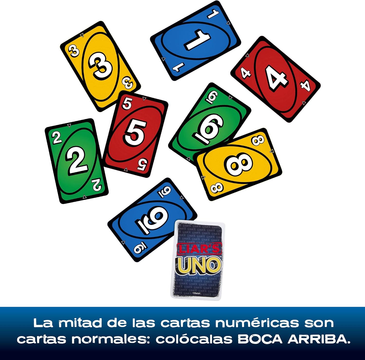 Thumbnail 2 de Mattel Games UNO del mentiroso en lata 🎲