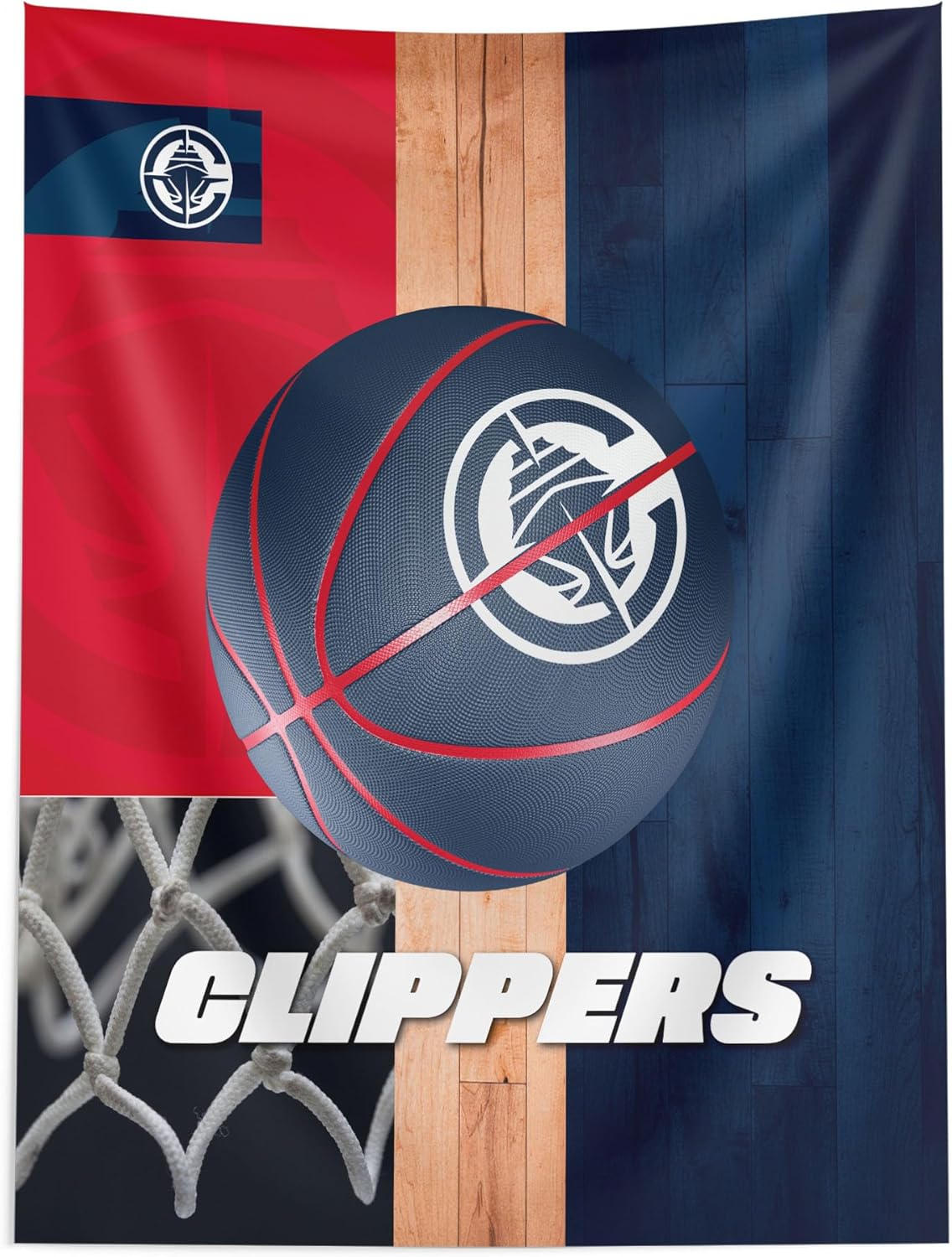 Thumbnail 5 de Northwest NBA Printed Wall Hanging Tapestry (34 x 40 in) Woven Polyester Fan Decor