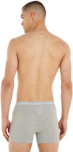 Detalle 2 de Calvin Klein Uomo Pantaloncini Boxer 3 pezzi Multicolore | Comfort quotidiano e stile minimal