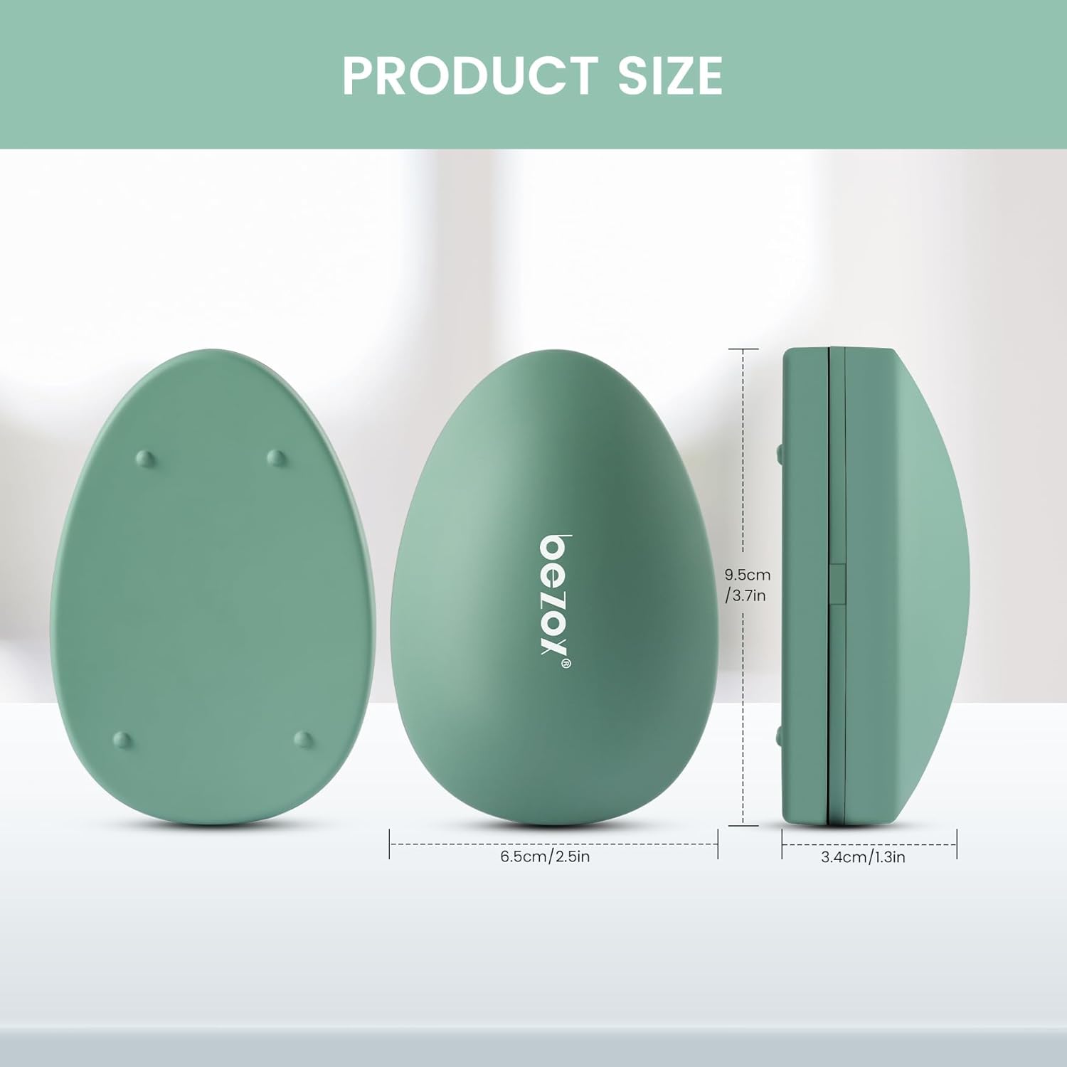 Thumbnail 6 de BEZOX Lime à pieds 2 en 1 nano-verre