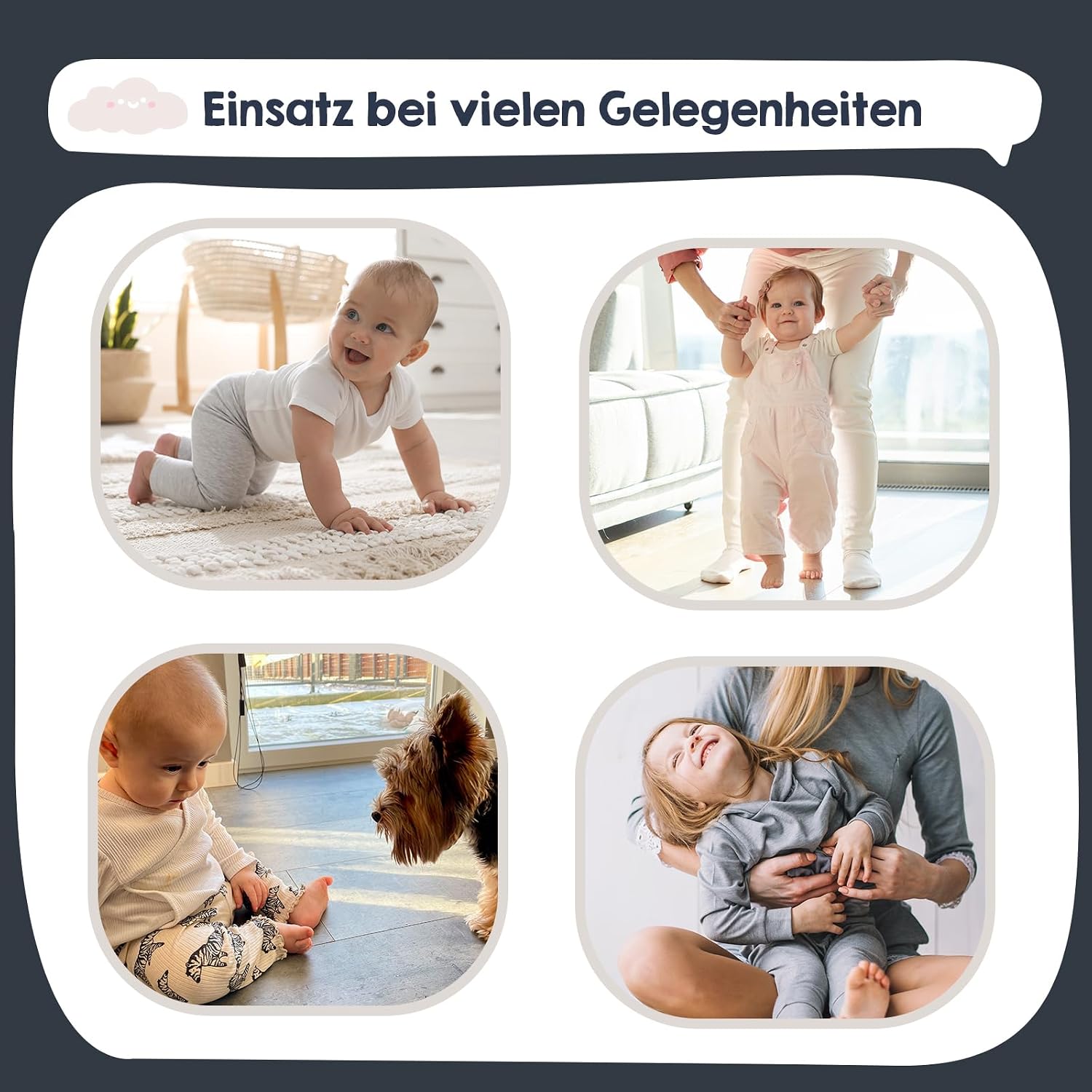 Thumbnail 4 de IceUnicorn Krabbelschuhe Baby Weiches Leder