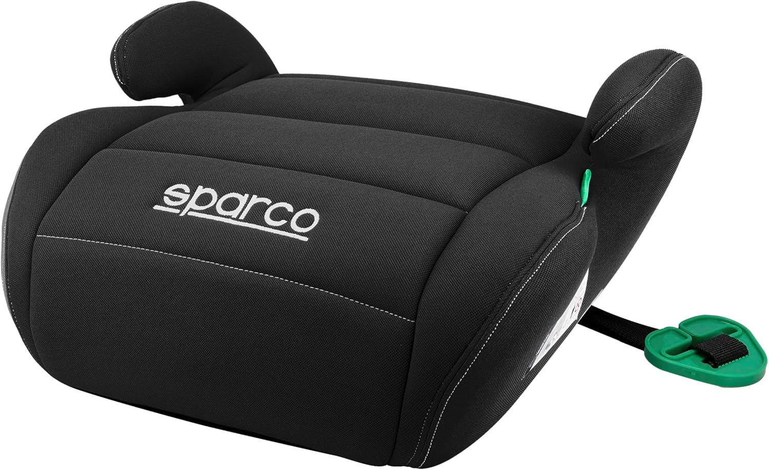 Detalle 2 de Sparco Rialzo per seggiolino auto i-Size Nero (125–150 cm) con rivestimento lavabile 3 cm