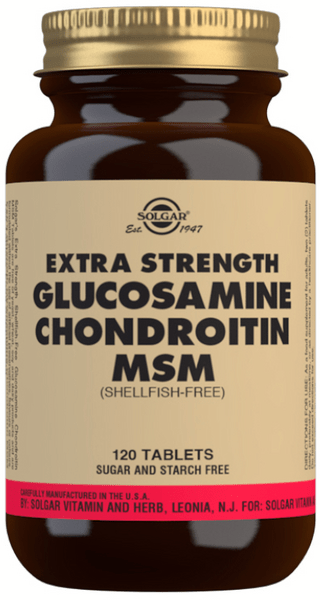 Solgar Glucosamina y Condroitina 120 Comprimidos 💪