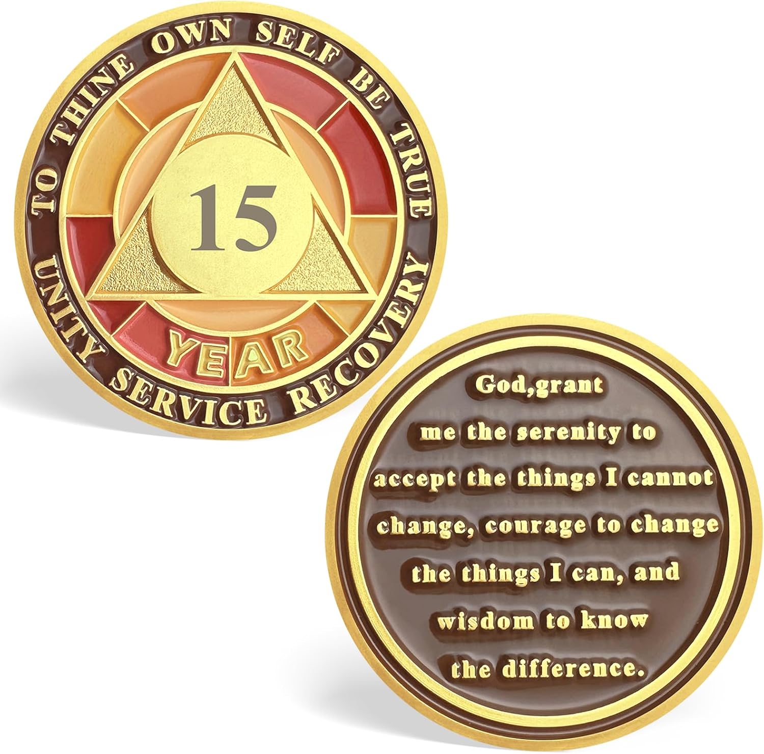 Detalle de Sobriety Coin, Zinc Alloy