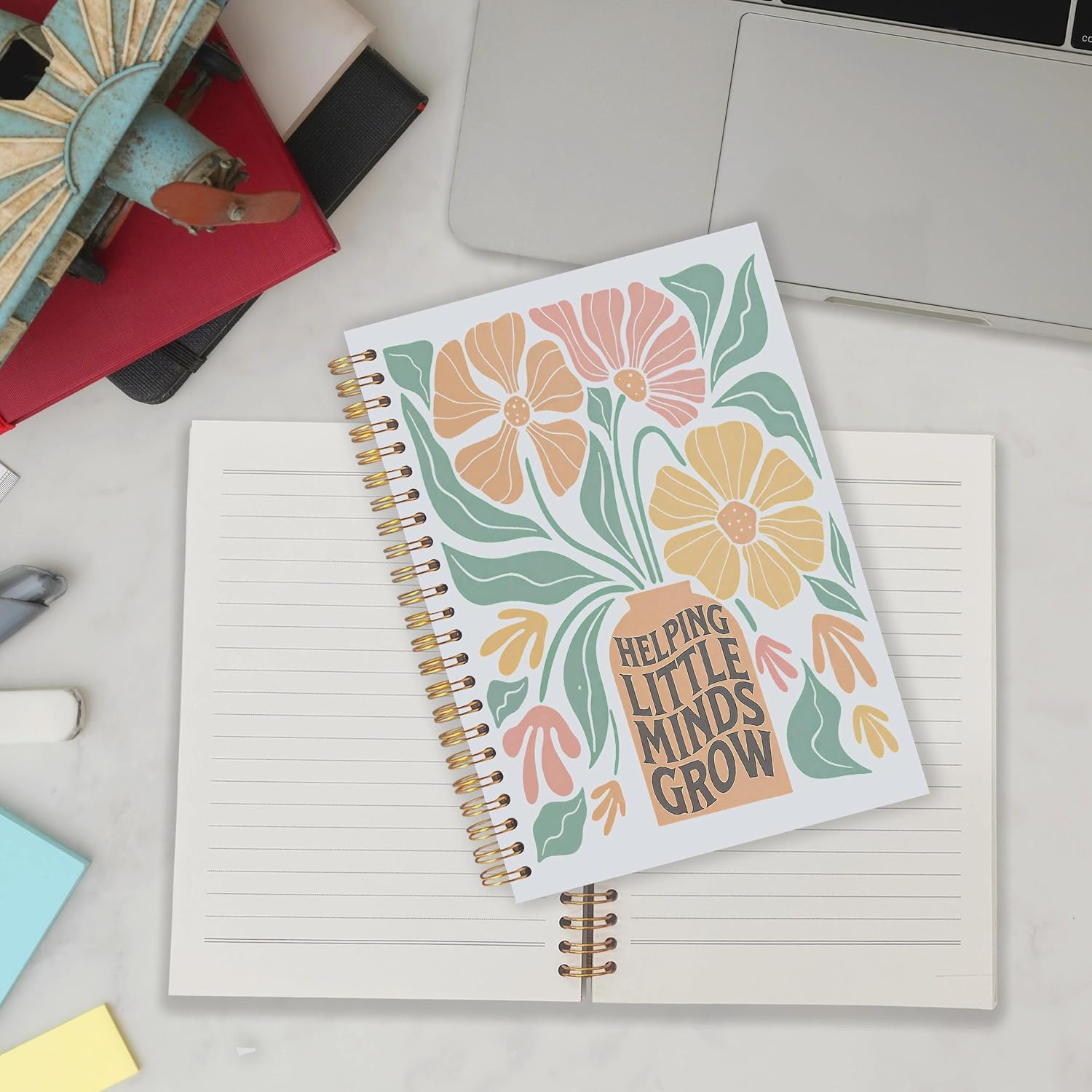 Detalle de Qabliqo Spiral Notebook, 5.5 x 8.3 Inch