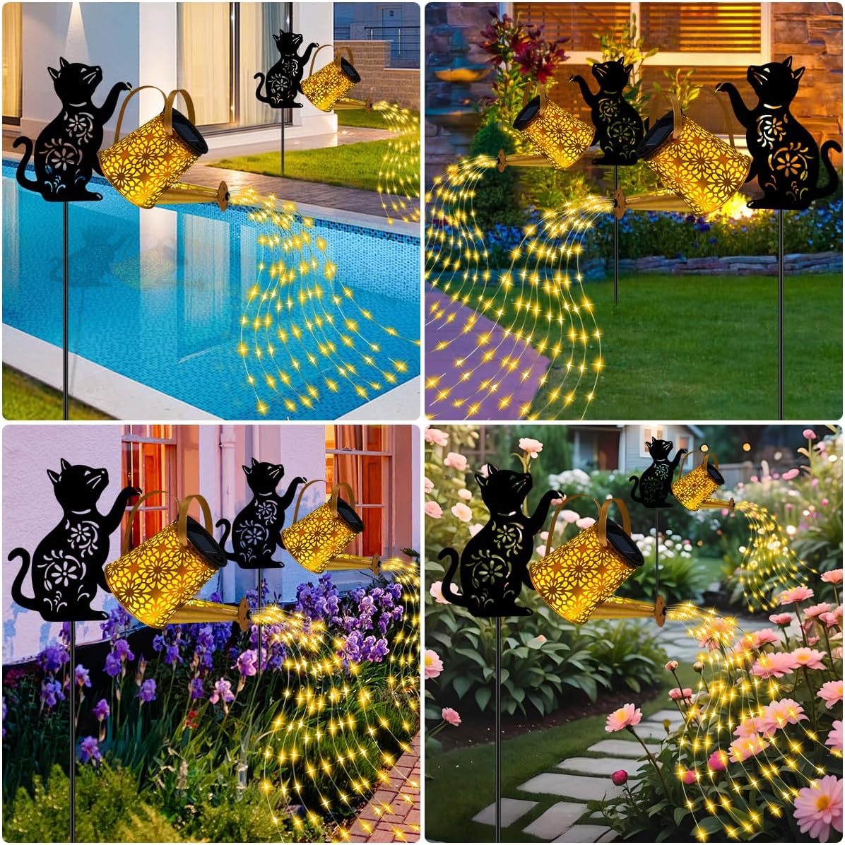Thumbnail 6 de Ostritec Solar Watering Can Lights, Metal