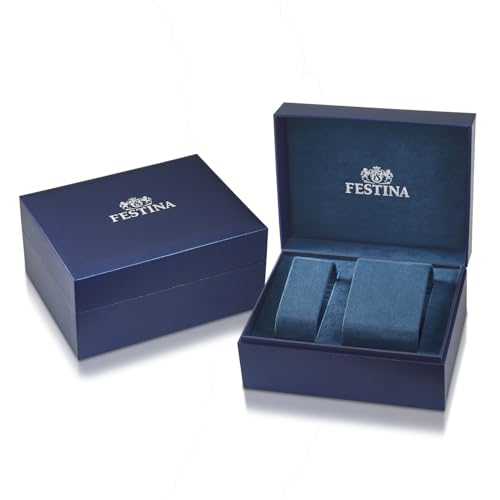 Detalle 1 de Festina Montre Homme Analogique en Acier Inoxydable 316L Argenté