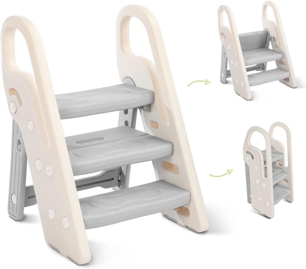 Detalle de Onasti Tritthocker für Kinder 2‑3 Stufen