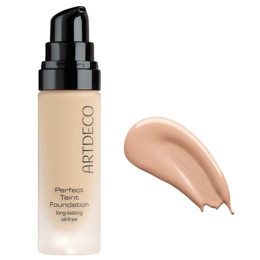 Detalle de ARTDECO Perfect Teint Foundation – langanhaltende, ölfreie Foundation mit natürlichem Finish
