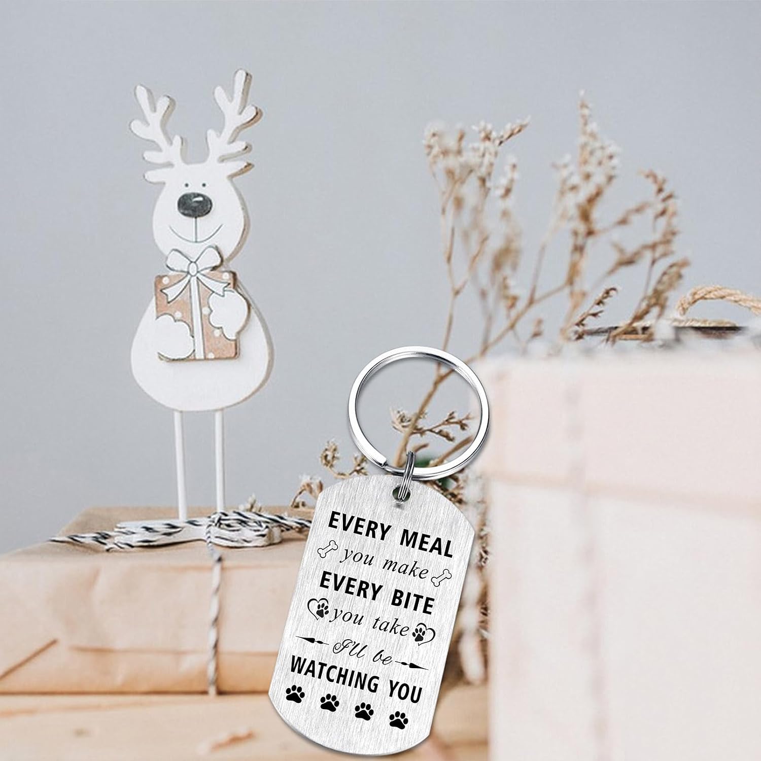 Thumbnail 5 de EE&YU Dog Mum Keyring for Dog Lovers