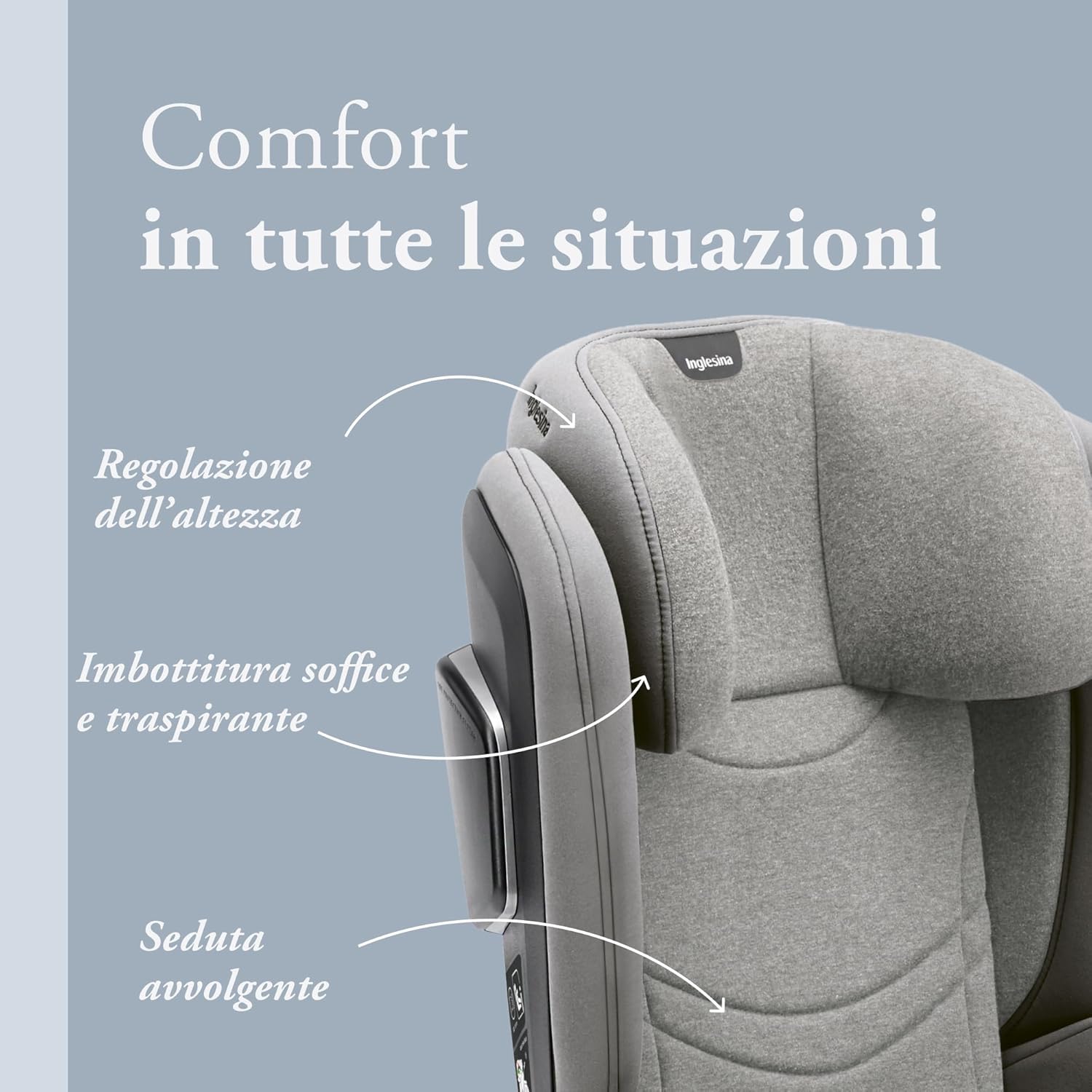 Thumbnail 2 de Inglesina Cartesio i-Size seggiolino auto Isofix 100–150 cm