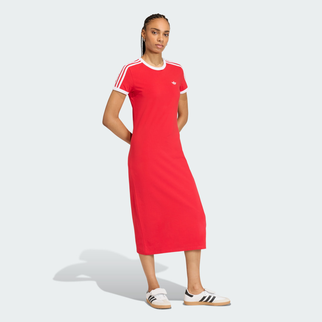 Detalle de Vestido 3 Stripes Ajustado – Adidas