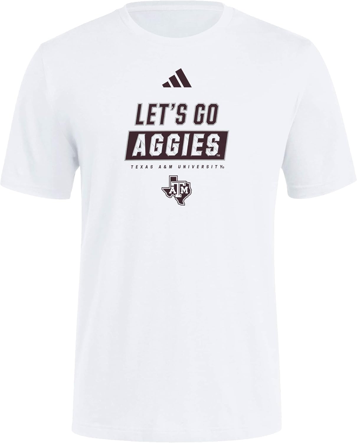 Detalle de adidas Men’s NCAA 25/26 Team Graphic T-Shirt (Regular Fit) — Grambling State