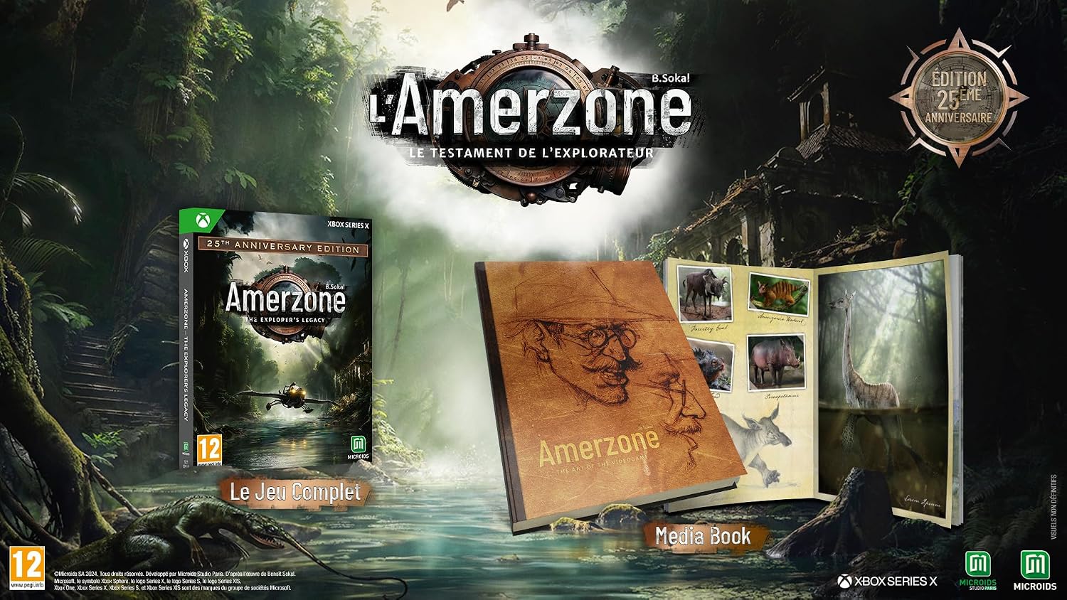 Detalle de L'AMERZONE: LE TESTAMENT DE L'EXPLORATEUR pour Xbox Series X