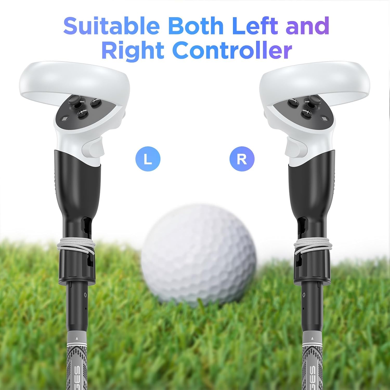 Detalle de YOGES VR Golf Club Handle for Oculus Quest 2