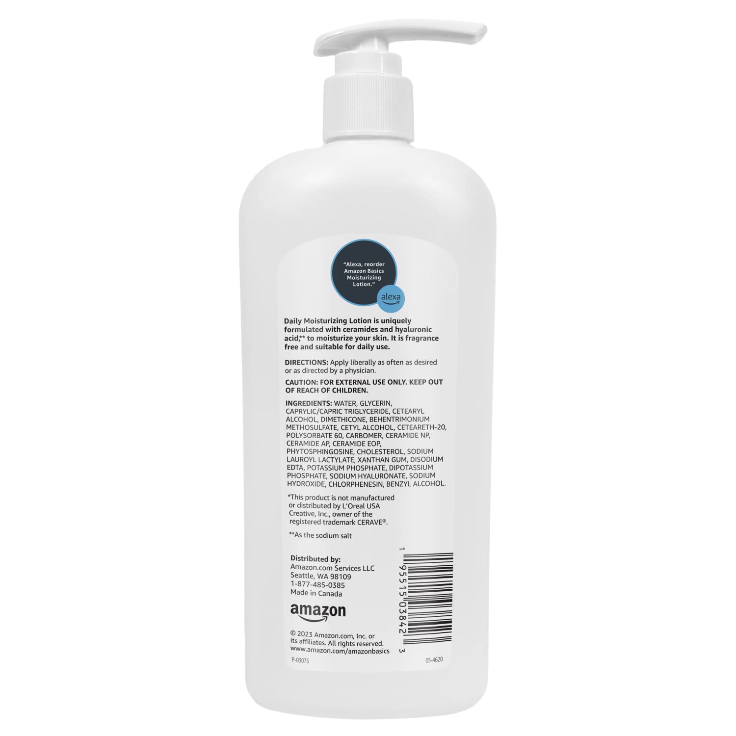 Thumbnail 1 de Amazon Basics Daily Moisturizing Lotion 12 fl oz