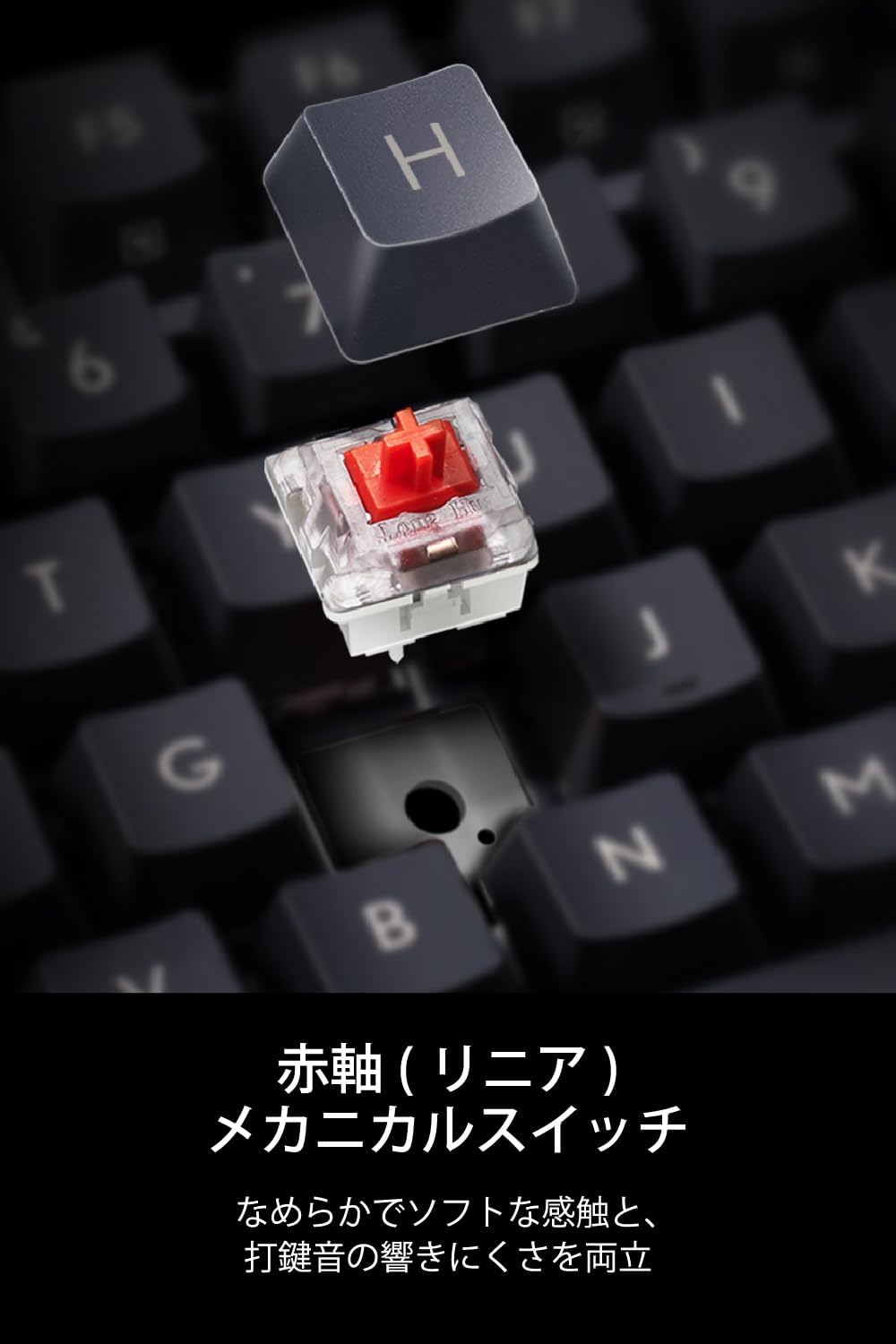 Detalle de エレコム TK-MC50UKLGY/EC Leggero 有線フルサイズメカニカルキーボード 赤軸・Nキーロールオーバー対応