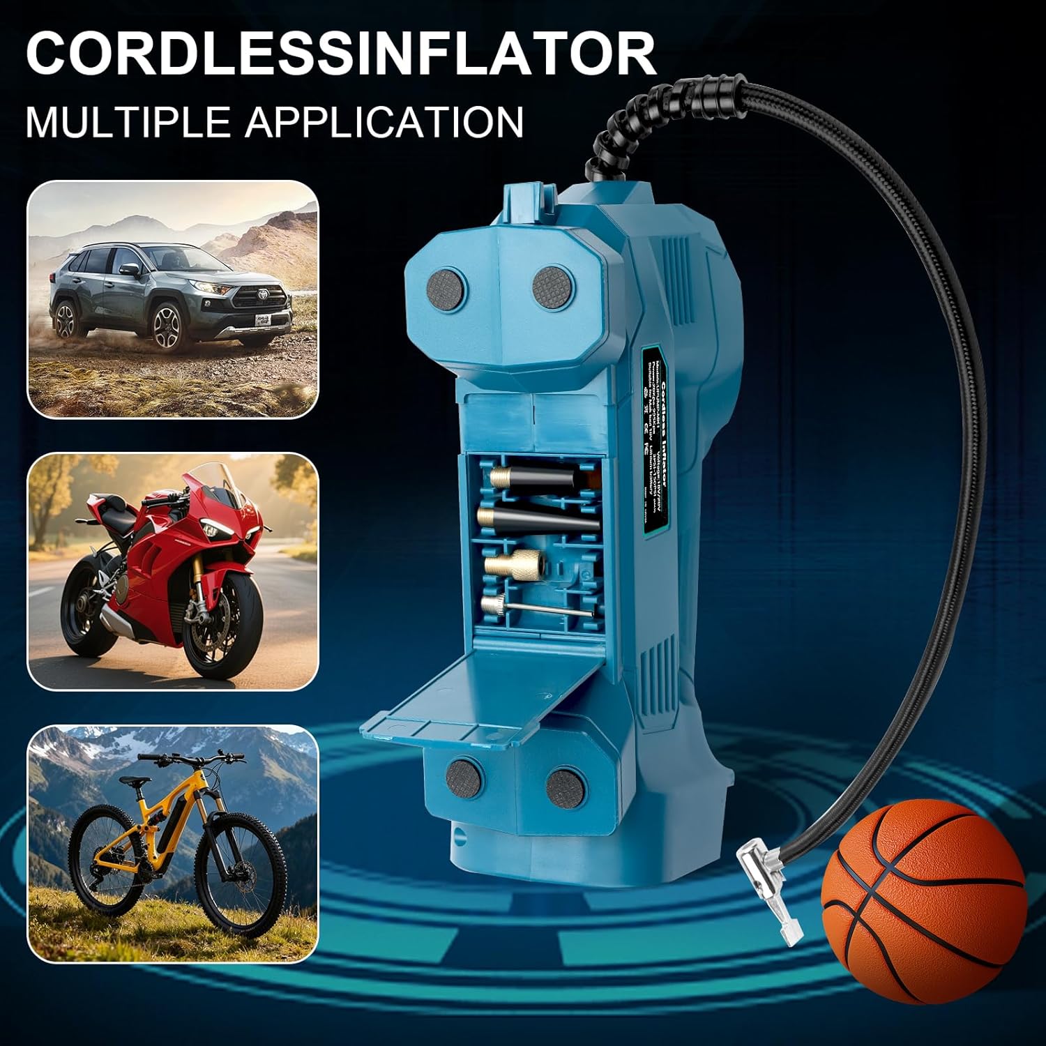 Thumbnail 2 de Kabelloser Akku Kompressor 18V 🔧