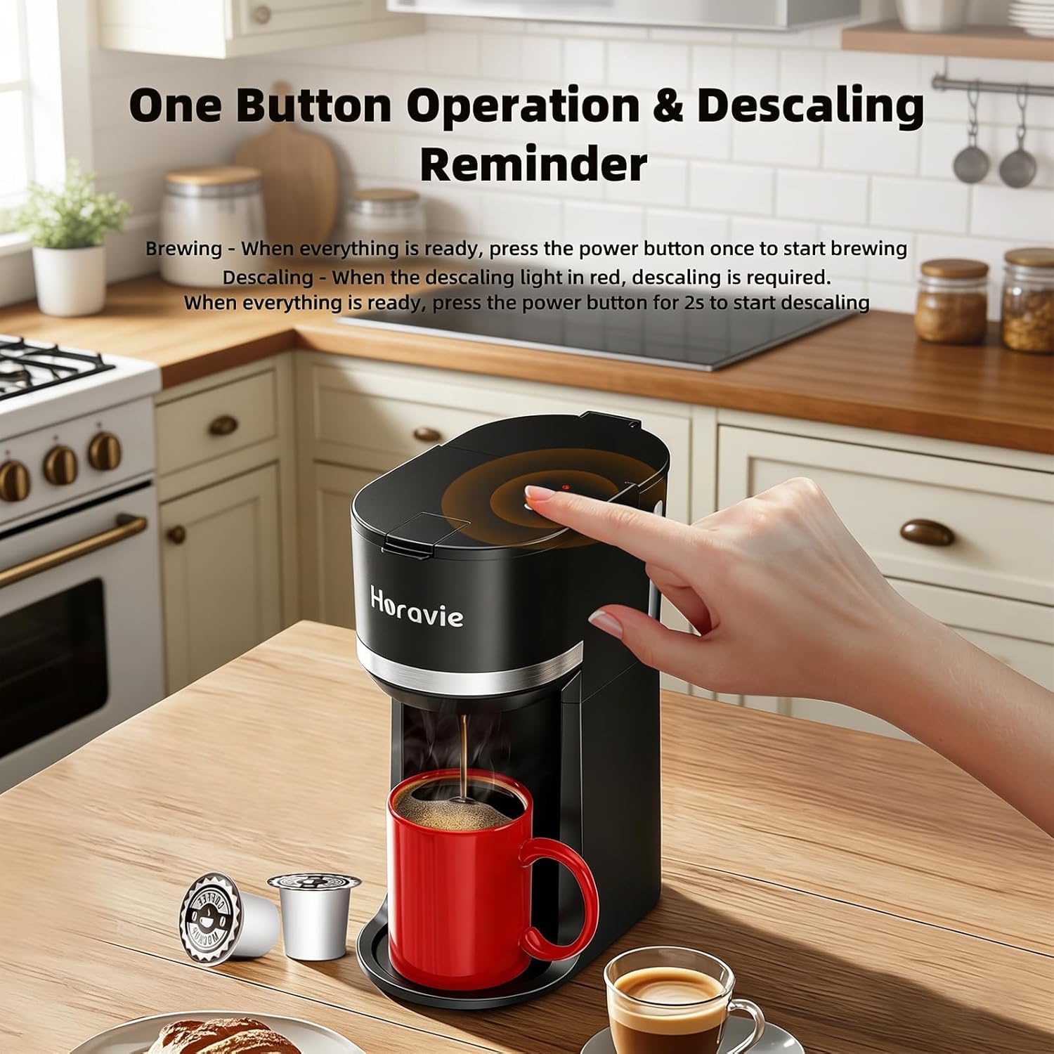 Thumbnail 4 de Horavie Mini Coffee Maker 6–12 oz.