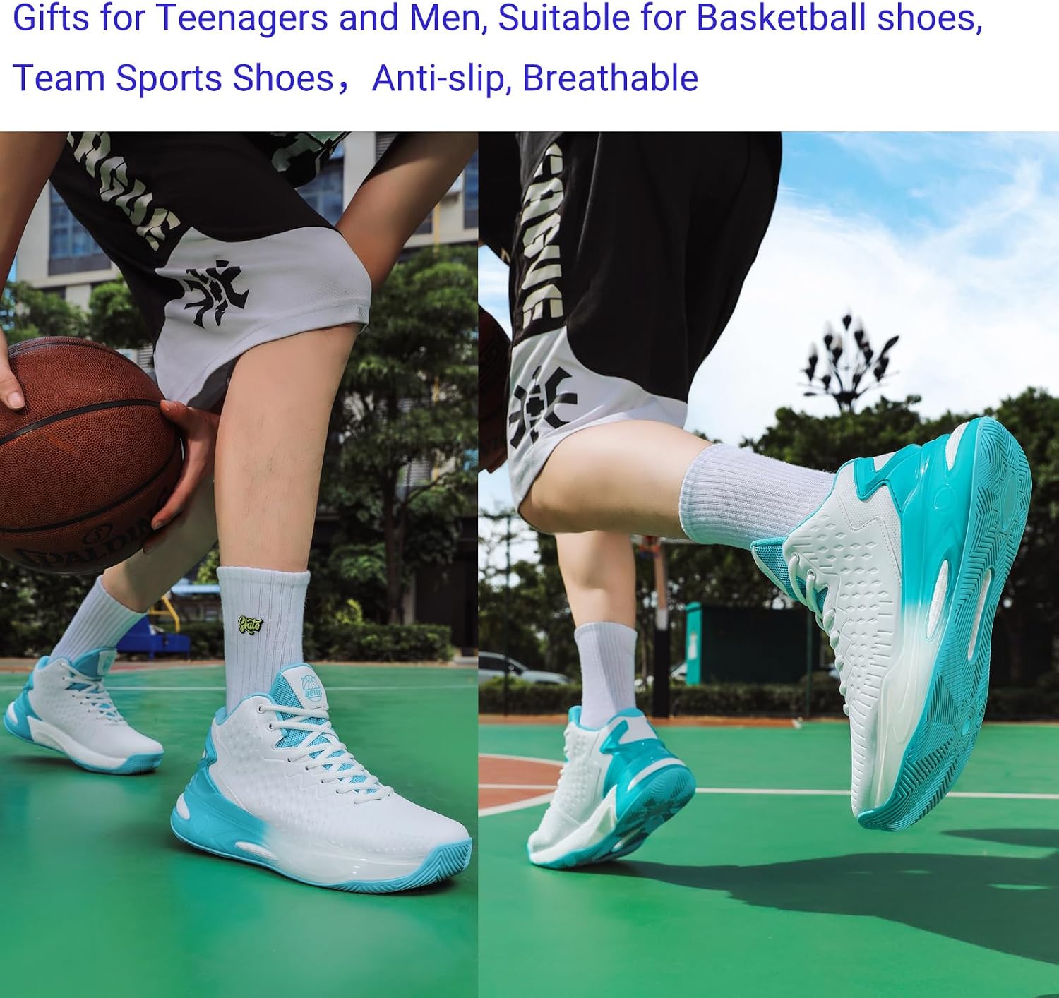 Thumbnail 6 de Beita Basketball Shoes, Synthetic Leather