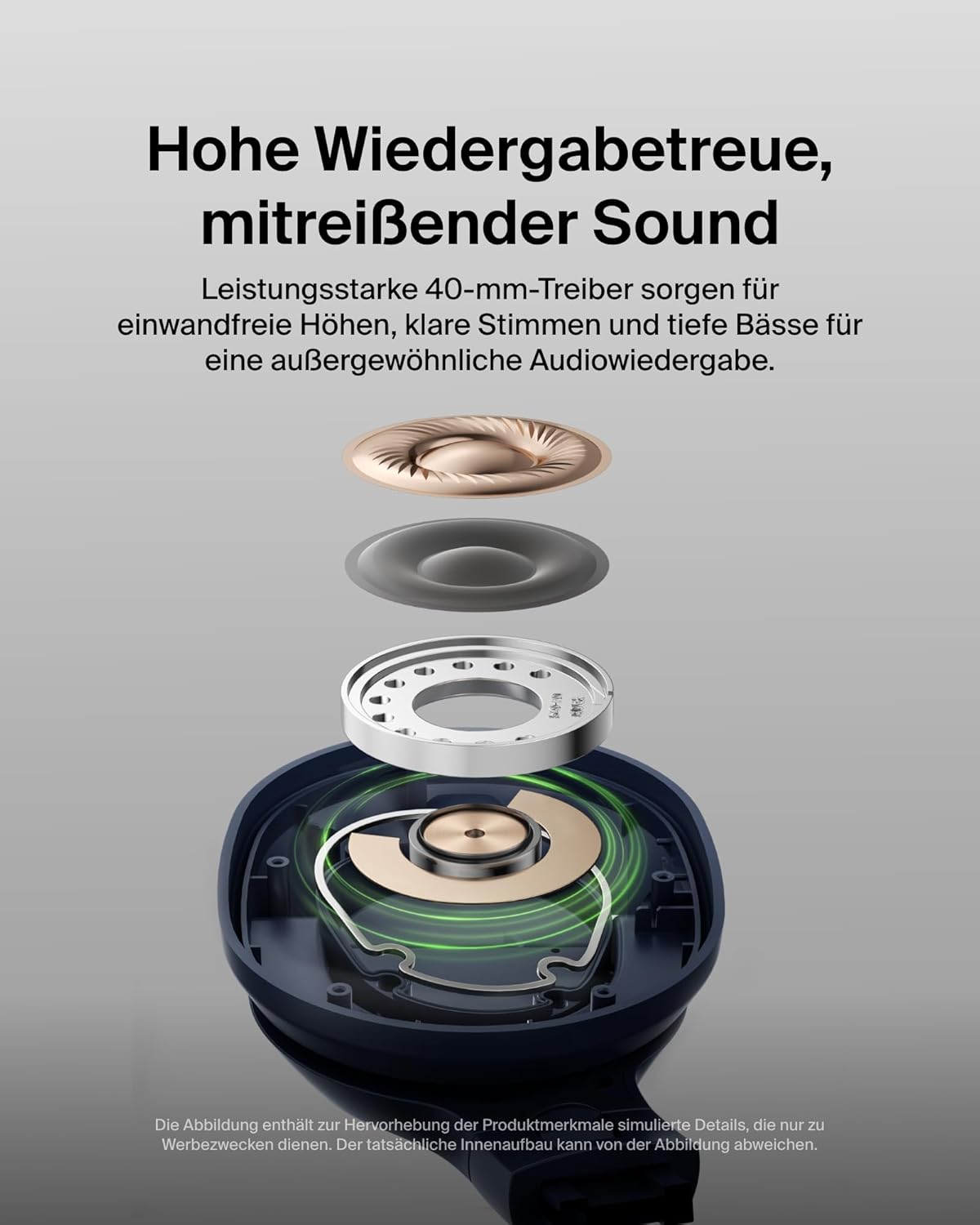 Thumbnail 3 de Belkin SoundForm Surround Kopfhörer 60 Std Over‑Ear