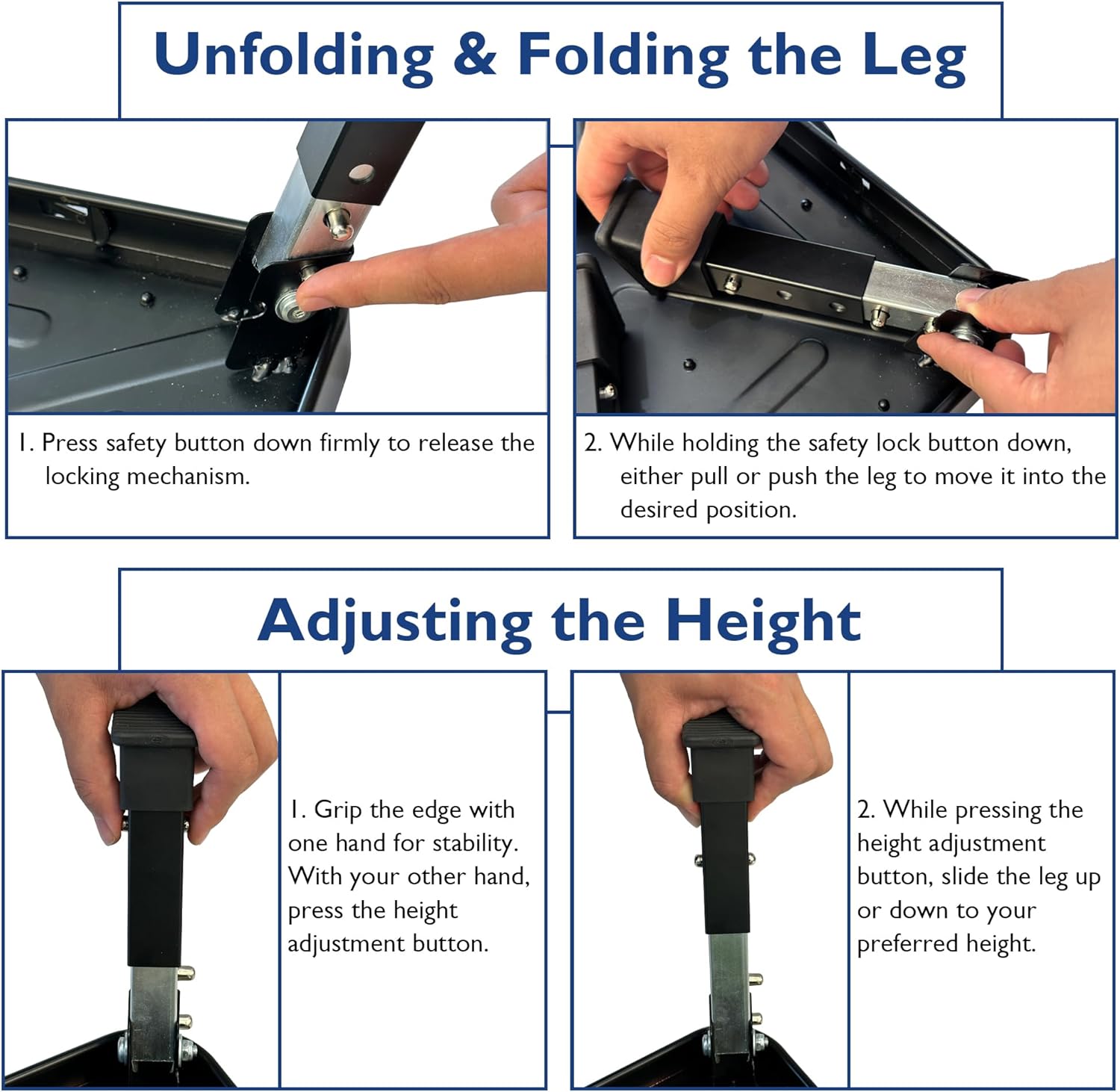 Thumbnail 5 de BONTEC 3-Level Folding Step Stool 150 kg 🪜