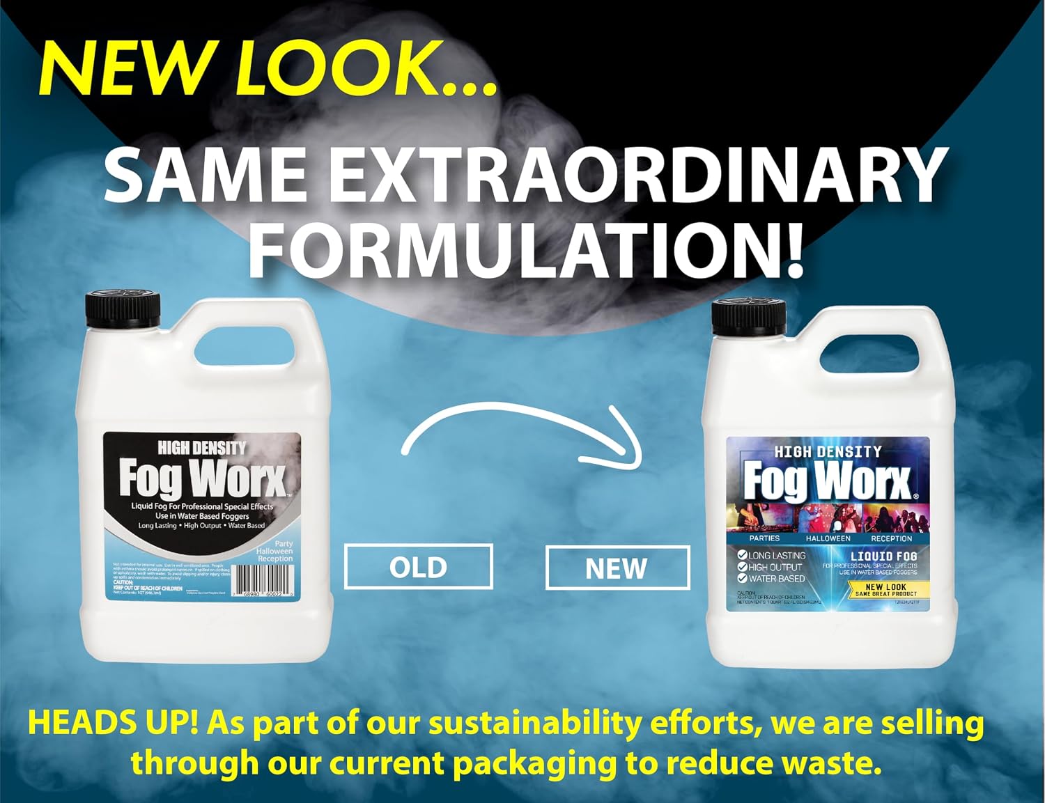 Detalle 2 de FogWorx Extreme High Density Fog Juice – Quart by Sanco Industries