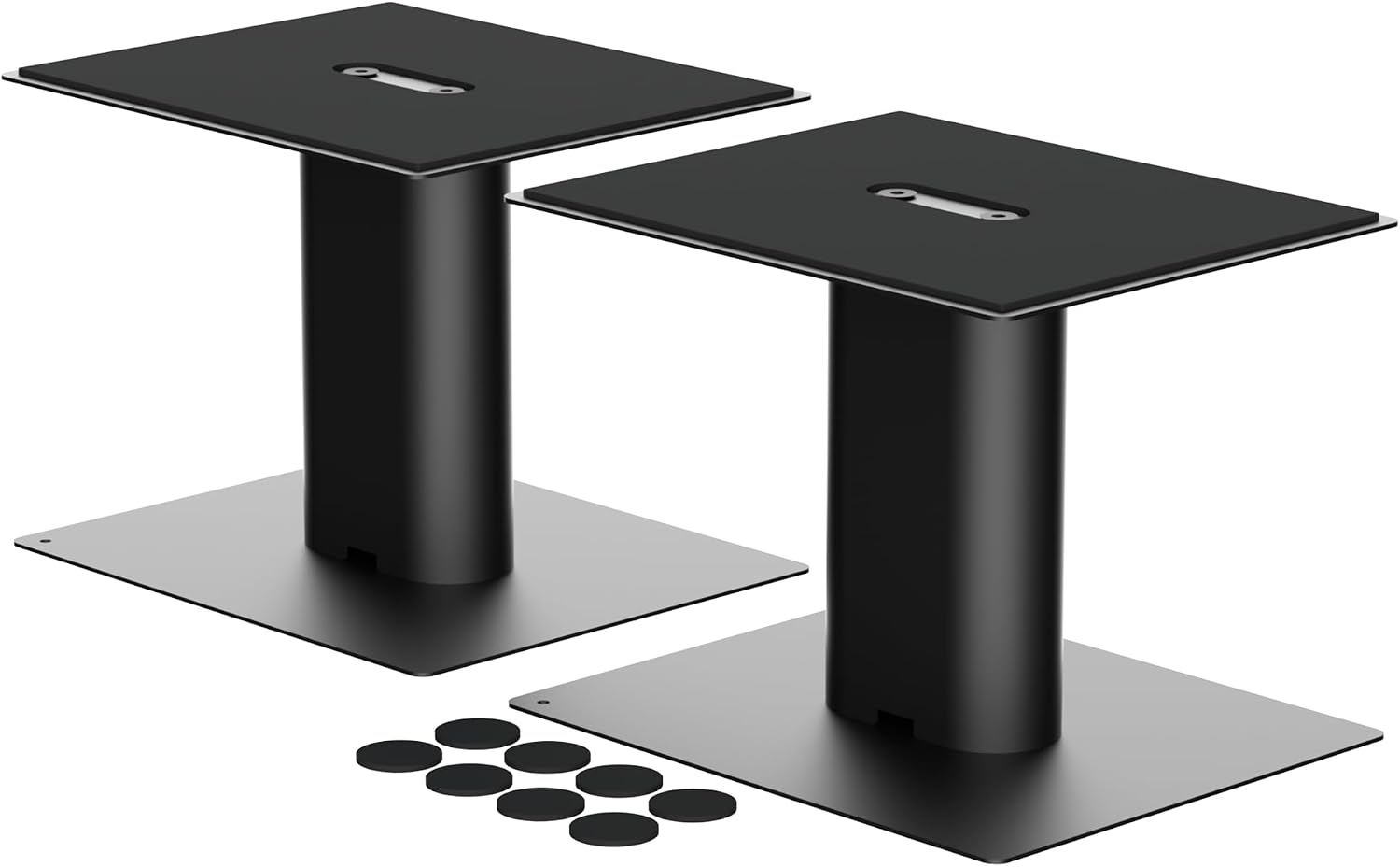 Detalle de suptek Desktop Speaker Stands Mount Set 157mm for Bookshelf Speakers – SDM003MB