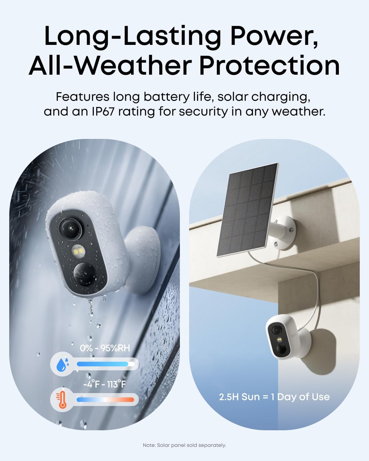 Thumbnail 6 de eufy Security eufyCam C35 Indoor/Outdoor Camera, 1080p Color Night Vision, IP67