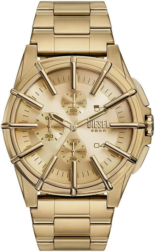 Thumbnail 6 de Diesel Double Up Watch for Men – Montre homme noir, boîtier 51 mm