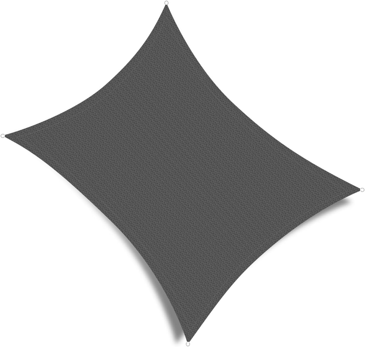 Detalle de HAIKUS Sonnensegel rechteckig 2x5 m aus HDPE – UV-Schutz, atmungsaktiv und robust