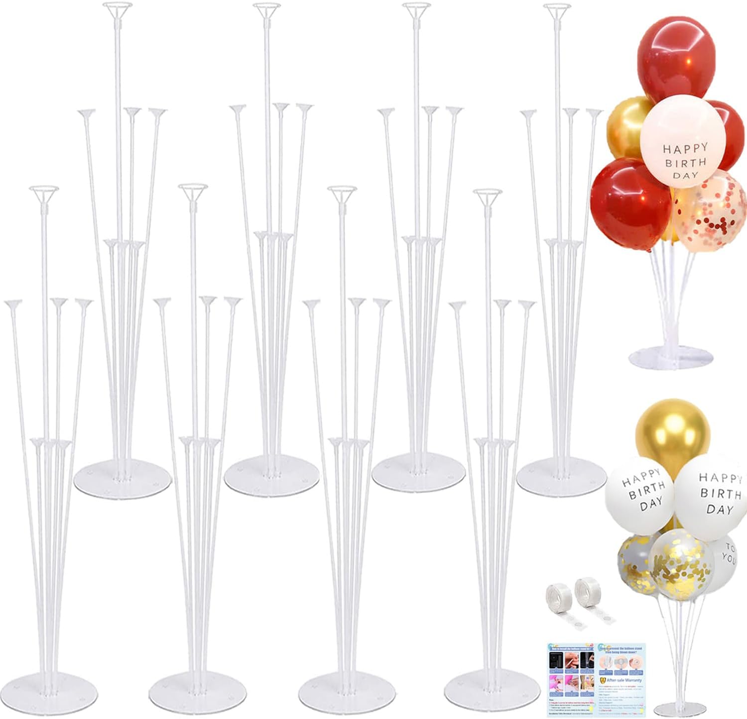 Detalle de Balloon Stand Kit, 8 Sets