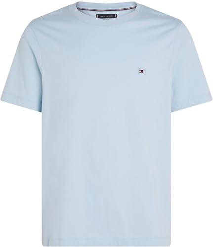 Detalle 2 de Tommy Hilfiger Seasonal Solid Tee : T-shirt homme bleu en coton