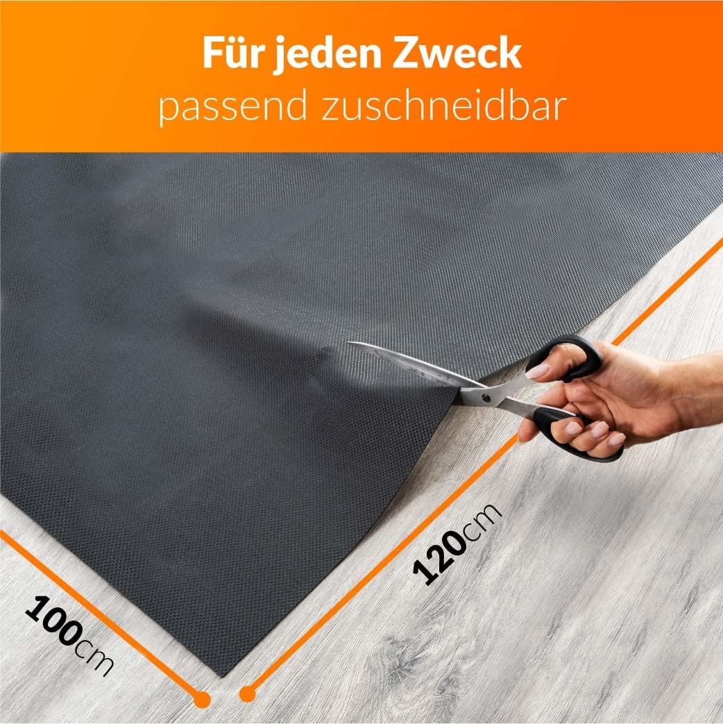 Detalle 2 de Upgrade4cars wasserdichte Antirutschmatte Universal 120x100 cm – zuschneidbar