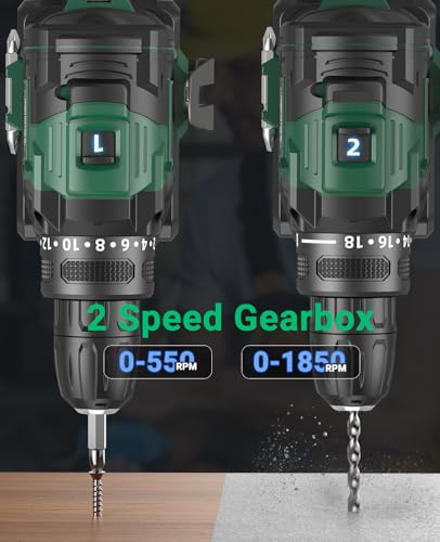 Thumbnail 3 de CEEIGOO Taladro Percutor 21V 🔨