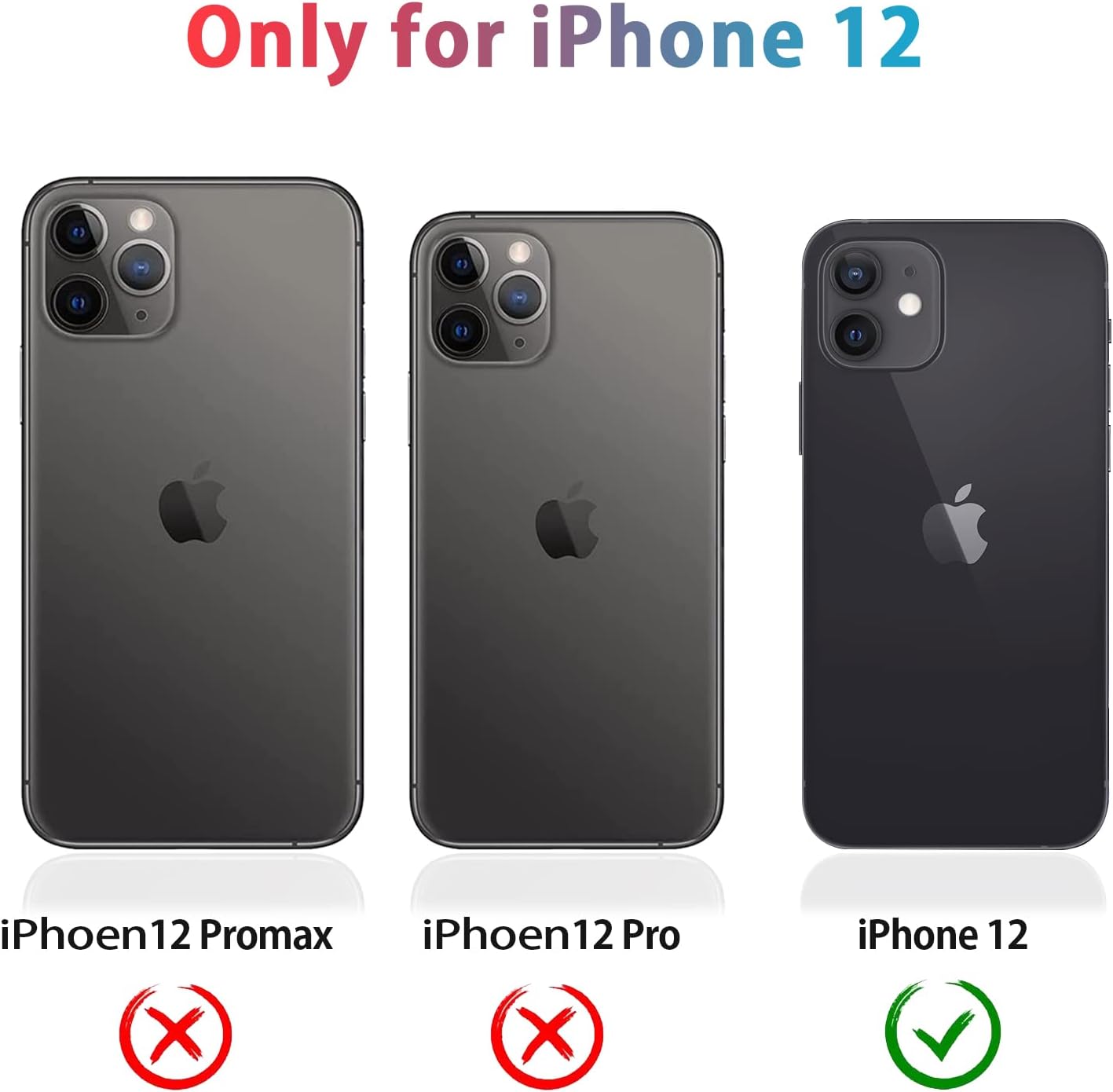 Thumbnail 1 de Diverbox 3-in-1 iPhone 12 Case (Shockproof/Dropproof) with 9H Tempered Glass Screen Protector