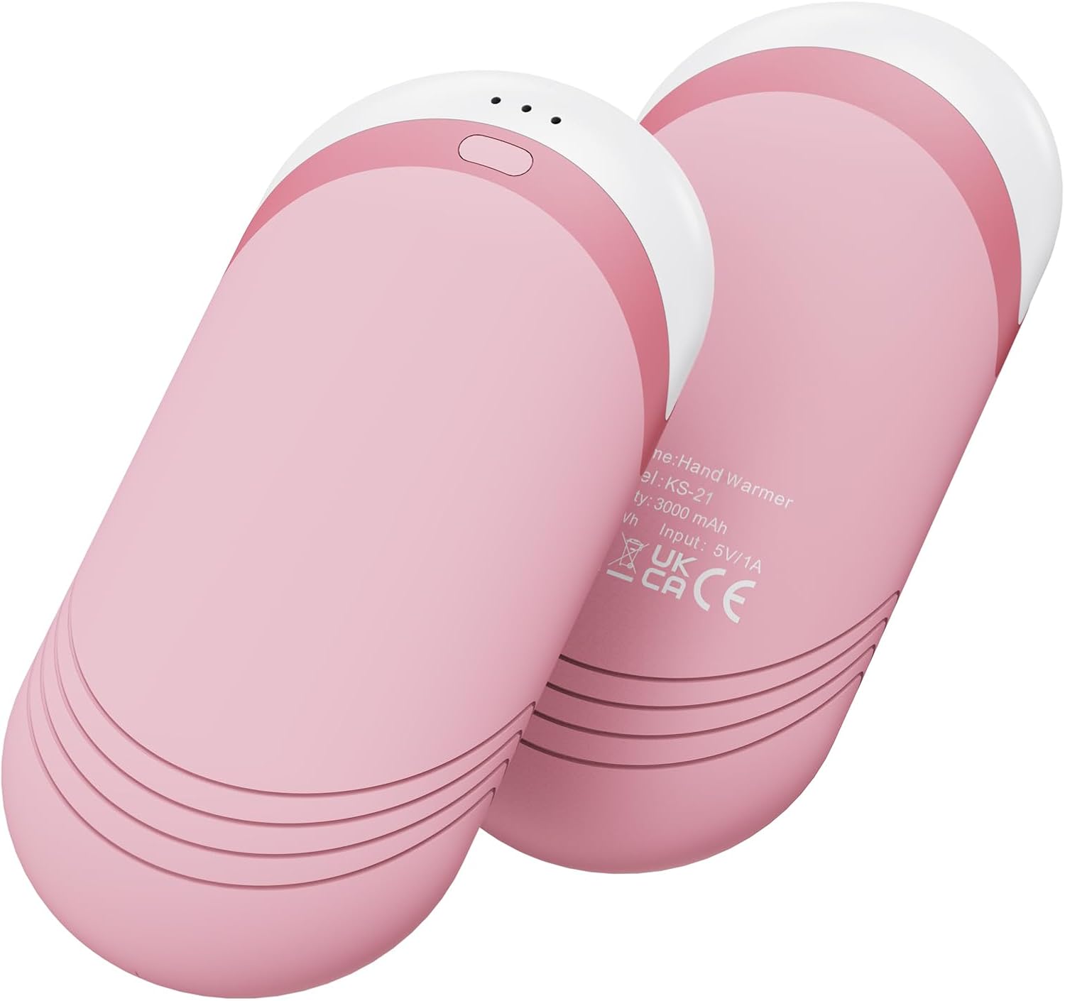 Detalle de Karecel KS-21 Rechargeable Hand Warmers, 2-Pack with Full-Surface Heat