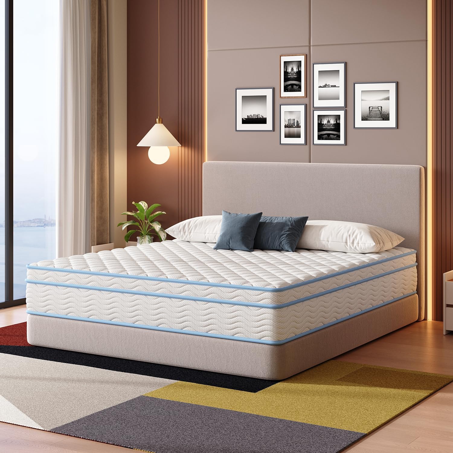 Detalle de THROBIG Full Mattress, 12-Inch