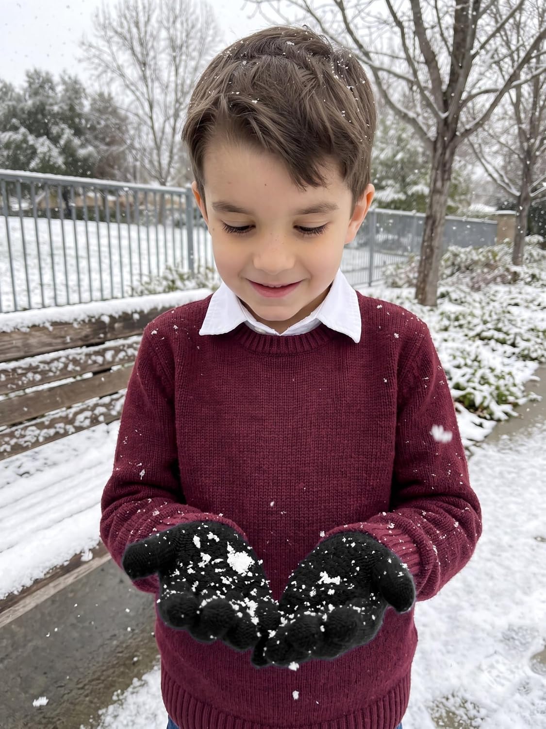 Thumbnail 5 de Glooarm 2 Pairs Kids Gloves 4-12