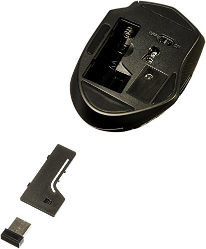 Thumbnail 4 de Amazon Basics Mouse wireless ergonomico (DPI regolabile) – Nero