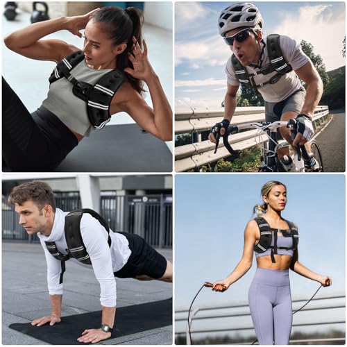 Thumbnail 6 de Zeerun Weighted Vest: Ergonomic, Adjustable Weight for Walking, Running, and Strength Training