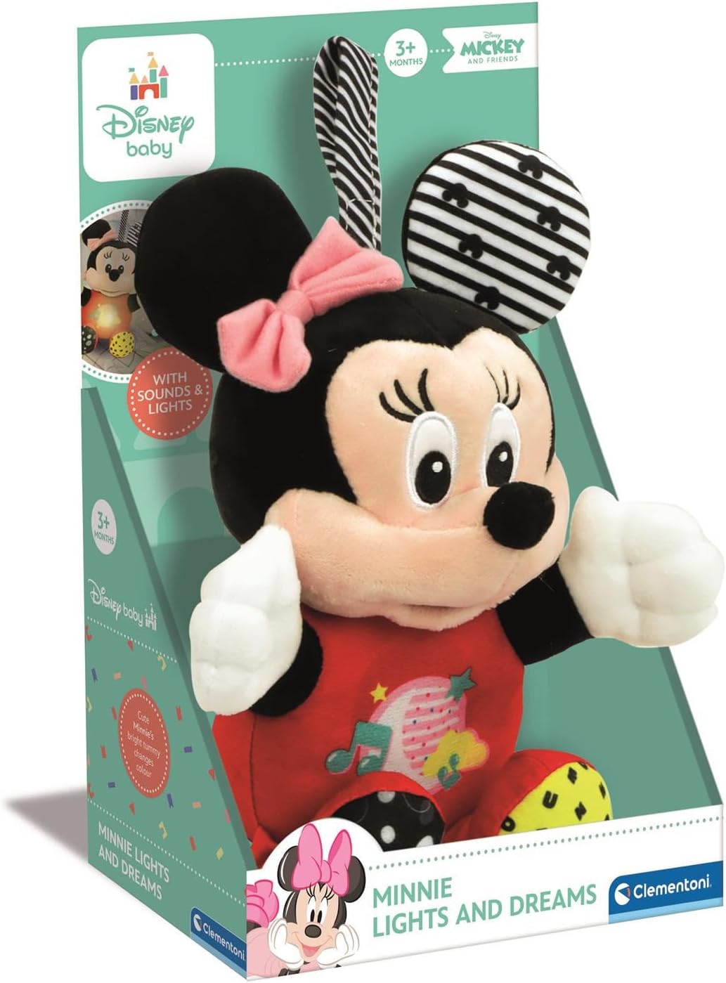 Thumbnail 1 de Clementoni 17207 Disney Baby – pluszak Minnie ze światłem i muzyką